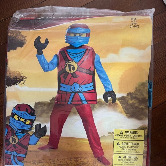 Lego Ninjago Nya Deluxe Costume Kids 4-6X - Picture 1 of 16